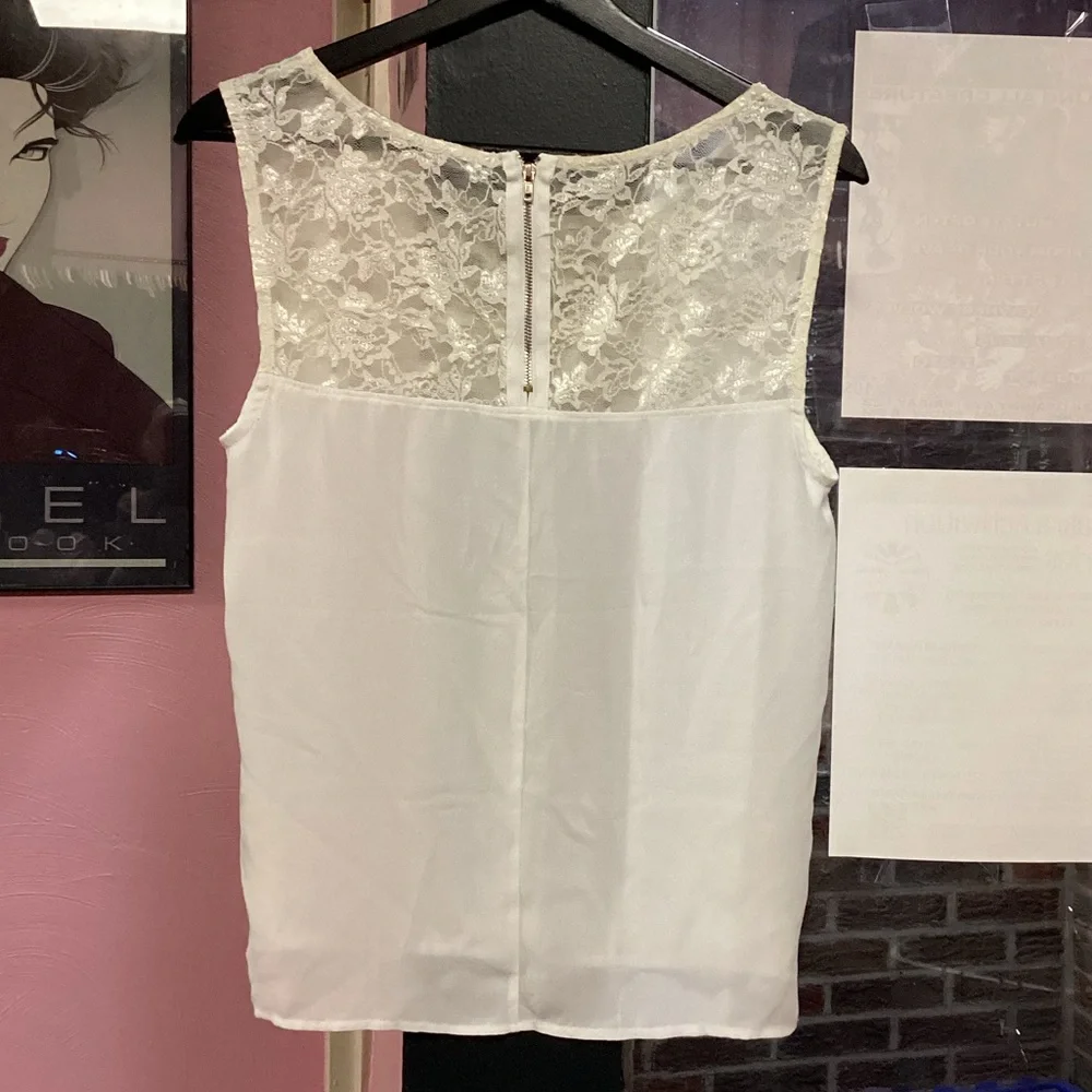 Forever 21 White Lace Blouse - Picture 3 of 3